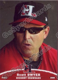 2009 Hickory Crawdads Scott Dwyer