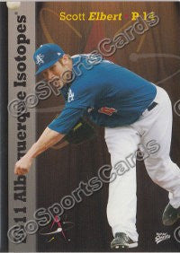 2011 Albuquerque Isotopes Scott Elbert