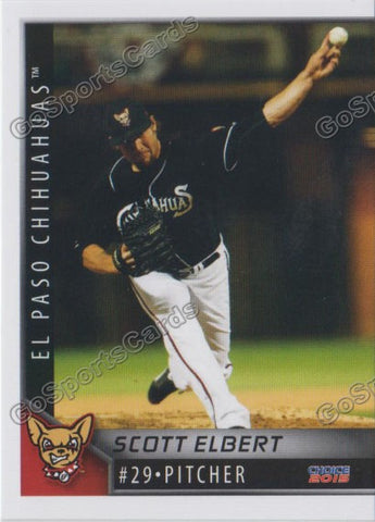 2015 El Paso Chihuahuas Scott Elbert