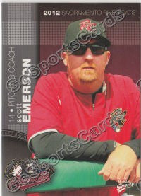 2012 Sacramento River Cats Scott Emerson