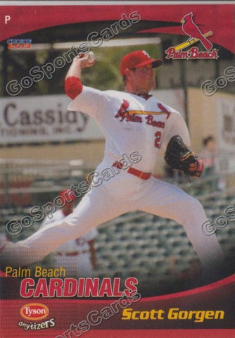2013 Palm Beach Cardinals Scott Gorgen