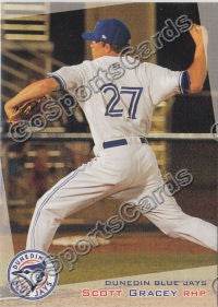 2012 Dunedin Blue Jays Scott Gracey