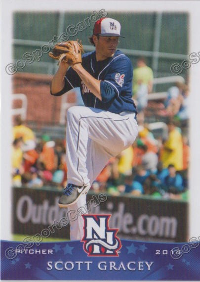 2014 New Hampshire Fisher Cats Scott Gracey