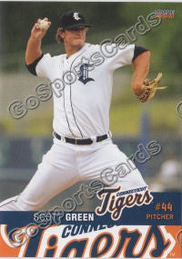 2011 Connecticut Tigers Scott Green