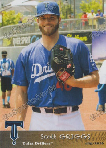 2016 Tulsa Drillers Scott Griggs