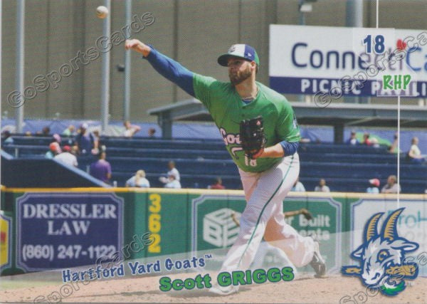 2019 Hartford Yard Goats Scott Griggs