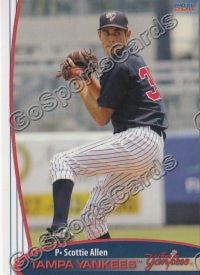 2011 Tampa Yankees Scottie Allen