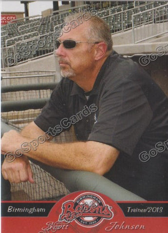 2013 Birmingham Barons Scott Johnson
