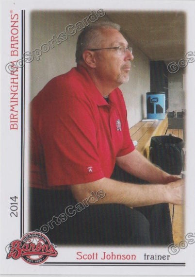 2014 Birmingham Barons Scott Johnson