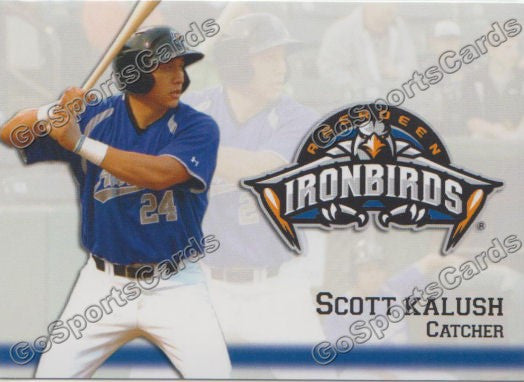 2013 Aberdeen Ironbirds Scott Kalush