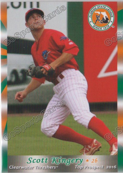 2016 Florida State League Top Prospect FSL Scott Kingery