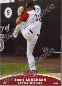 2007 Lowell Spinners Scott Lonergan