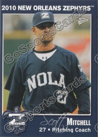 2010 New Orleans Zephyrs Scott Mitchell