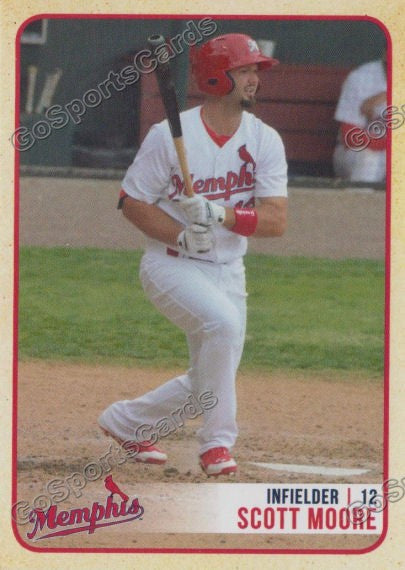 2014 Memphis Redbirds Scott Moore