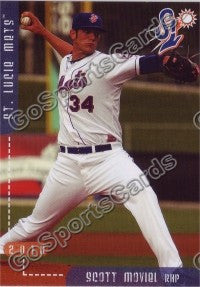 2010 St Lucie Mets Scott Moviel