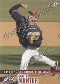 2009 Colorado Springs Sky Sox Scott Munter
