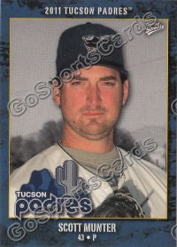 2011 Tucson Padres Scott Munter