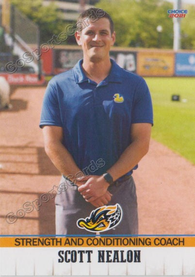 2021 Akron RubberDucks Scott Nealon