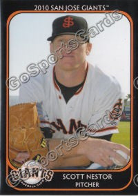 2010 San Jose Giants Scott Nestor