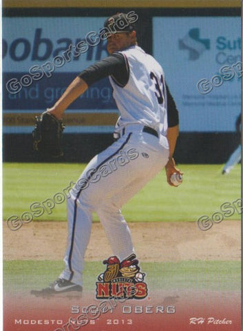 2013 Modesto Nuts Scott Oberg
