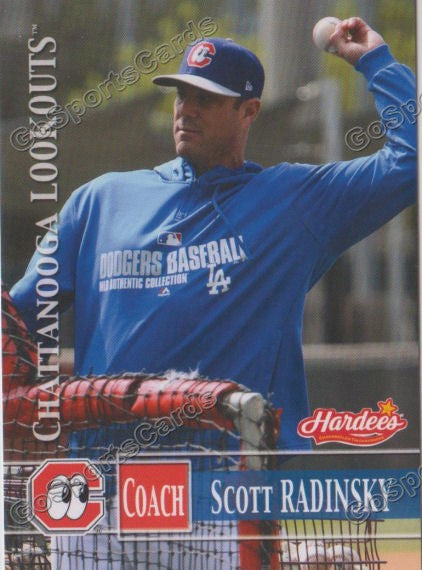 2014 Chattanooga Lookouts Scott Radinsky