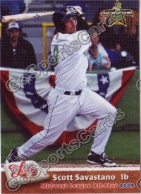 2009 MidWest League All Star Western Division Scott Savastano