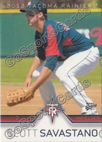 2012 Tacoma Rainiers Scott Savastano