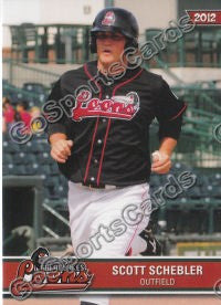 2012 Great Lakes Loons Scott Schebler