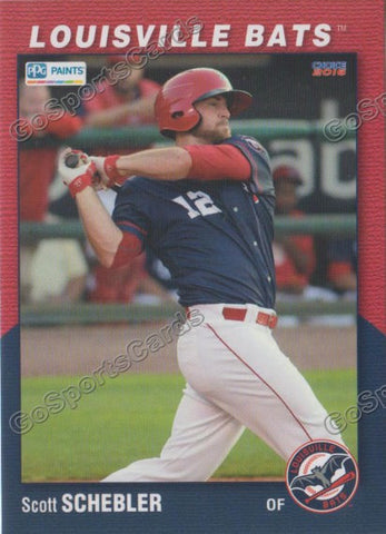 2016 Louisville Bats Scott Schebler