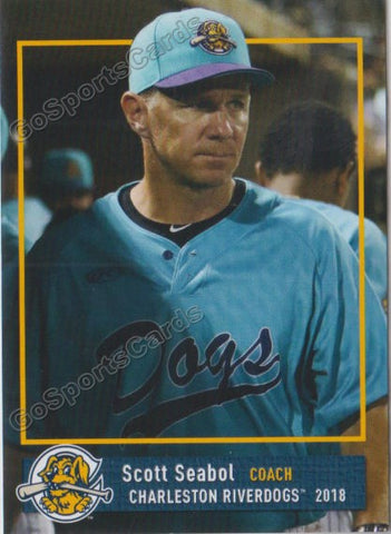 2018 Charleston RiverDogs Scott Seabol