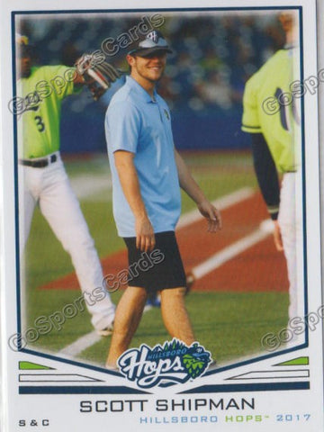 2017 Hillsboro Hops Scott Shipman