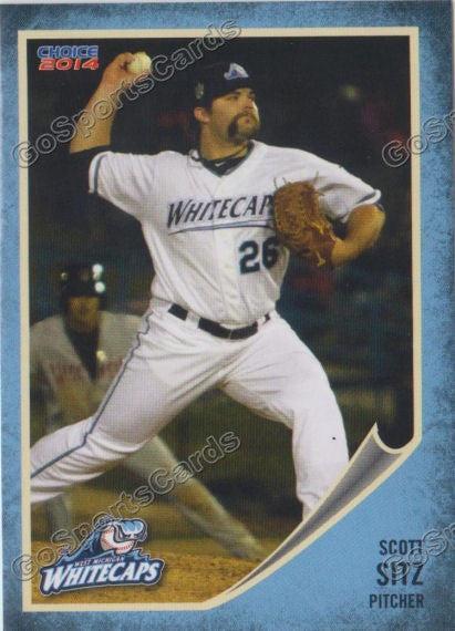 2014 West Michigan Whitecaps Scott Sitz