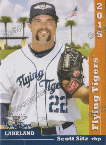 2015 Lakeland Flying Tigers Scott Sitz