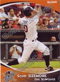 2009 Erie SeaWolves Scott Sizemore