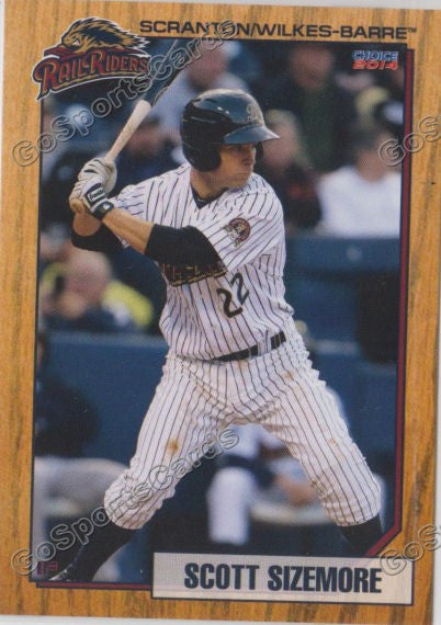 2014 Scranton Wilkes Barre Railriders Scott Sizemore