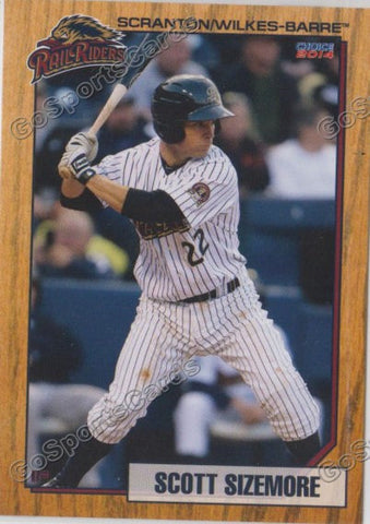 2014 Scranton Wilkes Barre Railriders Scott Sizemore