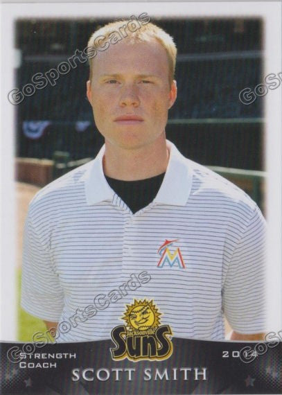2014 Jacksonville Suns Scott Smith