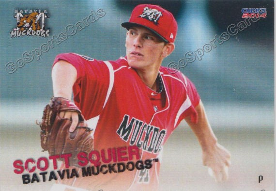 2014 Batavia Muckdogs Scott Squier