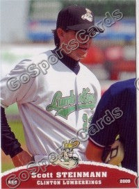 2009 Clinton LumberKings Scott Steinmann