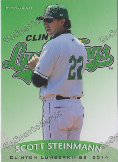 2014 Clinton LumberKings Scott Steinmann
