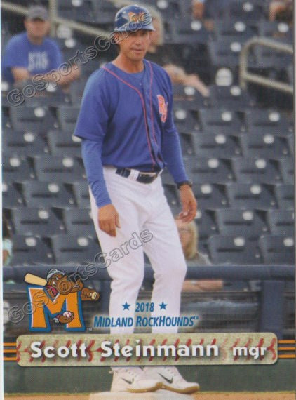 2018 Midland RockHounds Scott Steinmann