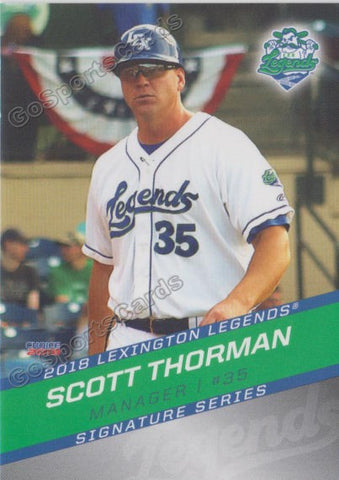 2018 Lexington Legends Scott Thorman