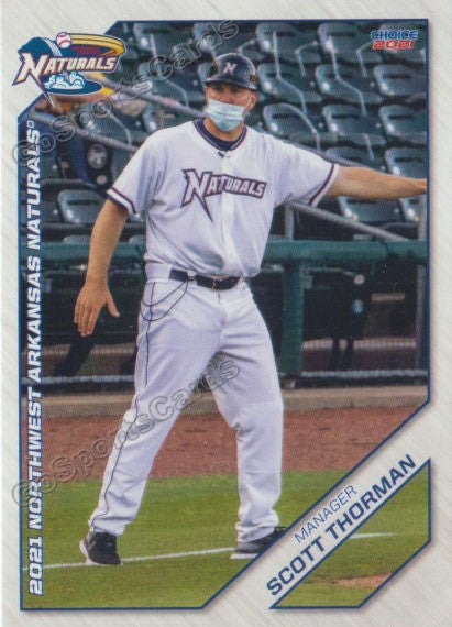 2021 Northwest Arkansas Naturals Scott Thorman