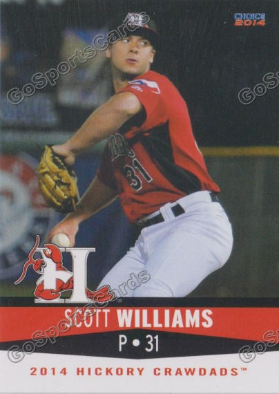 2014 Hickory Crawdads Scott Williams