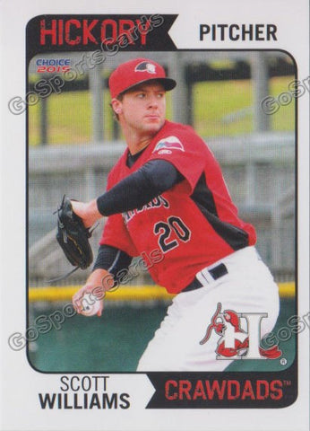 2015 Hickory Crawdads Scott Williams