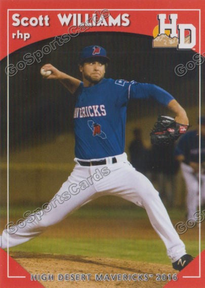 2016 High Desert Mavericks Scott Williams