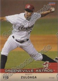 2011 Greeneville Astros Scott Zuloaga