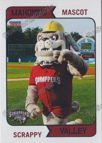2015 Mahoning Valley Scrappers Scrappy Mascot