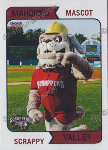 2015 Mahoning Valley Scrappers Scrappy Mascot