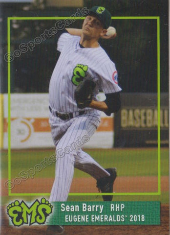 2018 Eugene Emeralds Sean Barry
